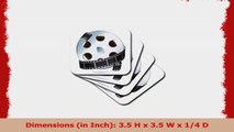 3dRose cst1591792 A Silver and Black Movie Reel Soft Coasters Set of 8 f15d5d6c