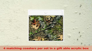 TreeFree Greetings NC38978 4Pack Artful Coaster Set Obsession Mossy Oak Camo 1acefbc8