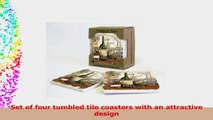 CounterArt Tumbled Tile Coasters Reserve Vintage Set of 4 cca660d7