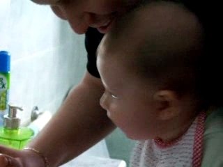 a giocare con l'acqua...