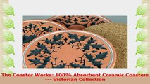 The Coaster Works 100 Absorbent Ceramic Coasters  Victorian Collection 2fb909f3