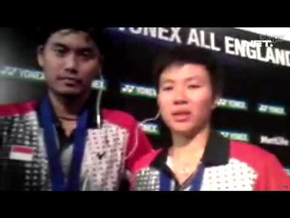 NET24 Skype dengan Tontowi Liliyana Setelah Memenangkan All England