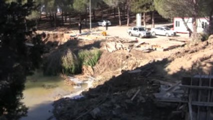 Şehitlik Yolunun Selden Zarar Görmesi - Çanakkale