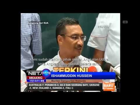 Rute Hilangnya Pesawat Malaysia Airlines MH370