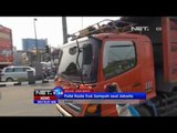 NET24-Polisi Bekasi Razia Truk Sampah Asal Jakarta
