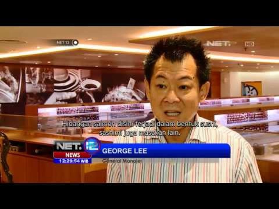 NET12 - Kuliner berbagai makanan olahan salmon