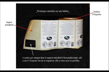 étiquetage horizontal des bouteilles de vins