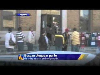 Buscan bloquear parte de la ley estatal de inmigración en Alabama