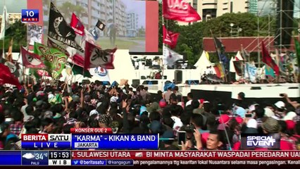 Nyanyi 3 Lagu, Kikan Tampil Maksimal di #KonserGue2