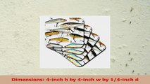 3dRose LLC Fly Fishing Lures Ceramic Tile Coaster Set of 8 18195d38