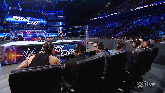 WWE Dean Ambrose Vs AJ Styles Smackdown Live