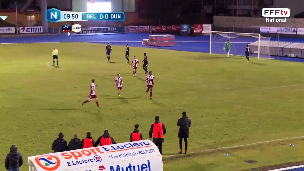 Ouverture du score pour Dunkerque.