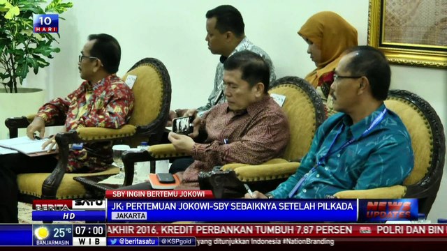JK Sarankan SBY dan Jokowi Bertemu Setelah Pilkada DKI
