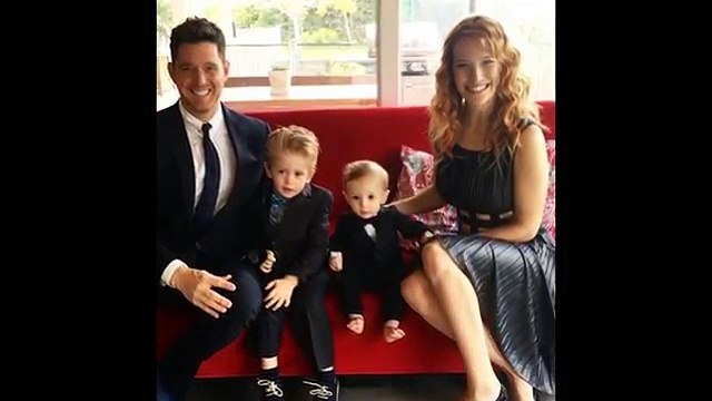 Doctors are very optimistic about the future for our little boy- Michael Buble praises brave son