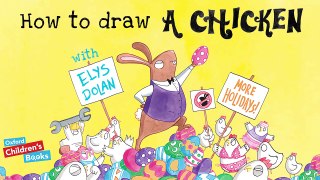 Learn to draw with Elys Dolan - How To Draw A Chicken-zC6RLHaonhQ