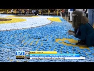IMS - Belasan ribu siswa membuat origami di Athena Yunani