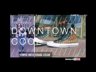 Tampil fashionable padu padankan dress stripes menjadi beberapa gaya