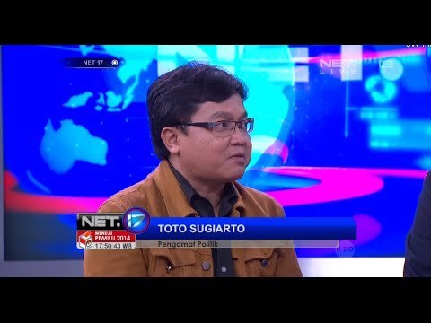 NET17 - Talkshow Kampanye politik di media sosial bersama pengamat politik Toto Sugiarto