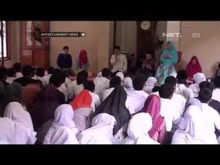 Dude Herlino rayakan ulang tahun di Panti Asuhan