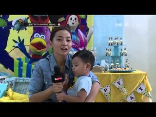 Hesti Purwadinata merayakan ultah sang anak