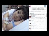 Ashira anak kecil yang meninggal dunia karena kanker perut