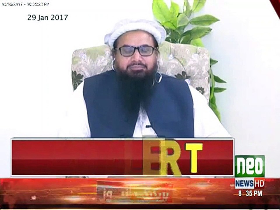 Hafiz Saeed Last Interview Before Getting Arrest