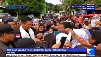 AHY Sapa Warga Jakarta, Ahok-Djarot Hadiri Konser di Senayan