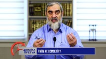 254) Amin Ne Demektir? /Birfetva - Nureddin YILDIZ