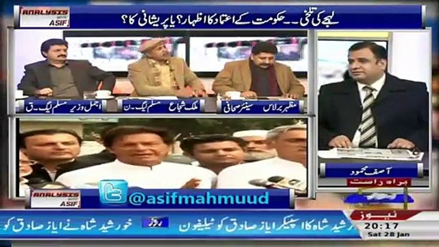 Malik Shuja Awan Analysis With Asif – 28th January 2017