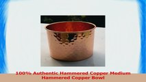 STREET CRAFT 100 Authentic Hammered Copper Medium Hammered Copper Bowl 44b6db34