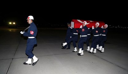 ŞEHİT KOMANDO ONBAŞI   TÖRENLE  MEMLEKETİNE  UĞURLANDI…