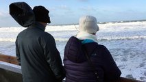 Tempête Leiv : depuis le front de mer de Lacanau