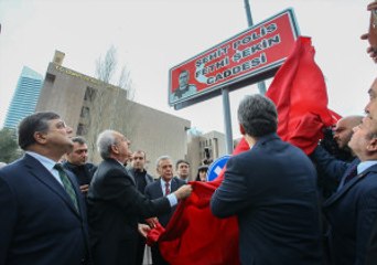 Kılıçdaroğlu, İzmir'de  Şehit Fethi Sekin Parkı'nın Açılışını Yaptı