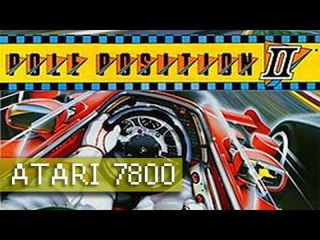 Pole Position II - Atari 7800 (1080p 60fps)