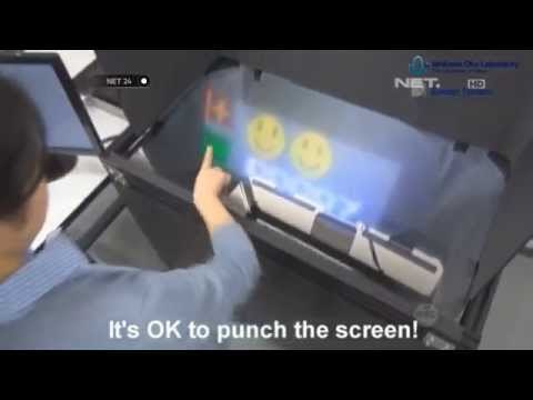 NET24-Peneliti Jepang Kembangkan Teknologi Layar Sentuh di Udara