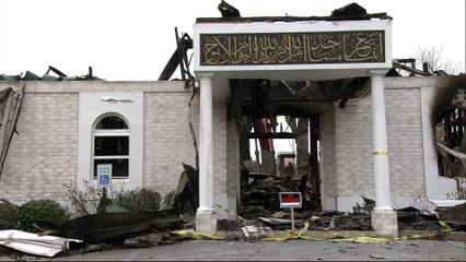 US: Mosque burnt after Trump announced Muslim ban