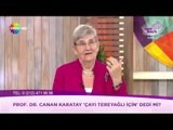 Şekerli değil tereyağlı çay için!