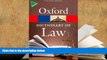 BEST PDF  A Dictionary of Law (Oxford Quick Reference) [DOWNLOAD] ONLINE