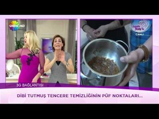 Dibi tutmuş tencere temizliğinin püf noktaları