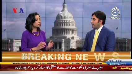 Bilawal Bhutto interview to Voice Of America Washington - 4th February 2017