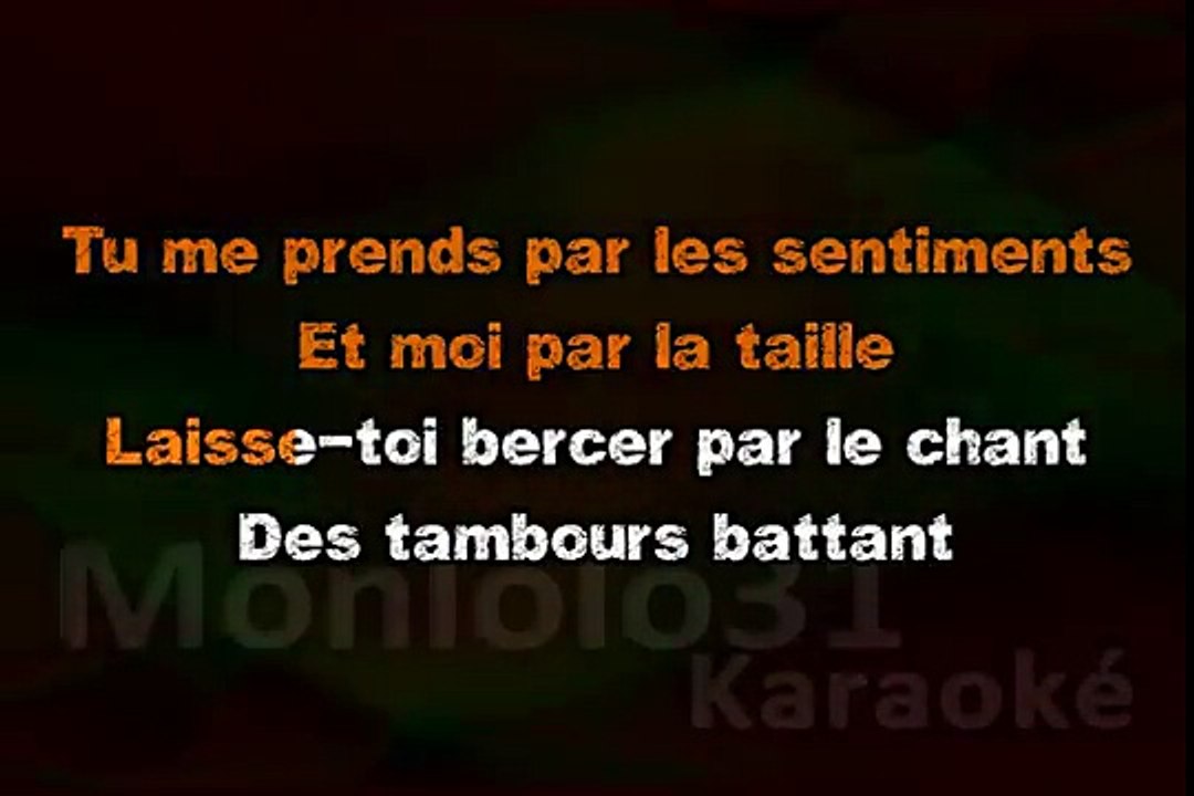 Dany Brillant - Dis-moi que tu m'aimes KARAOKE / INSTRUMENTAL