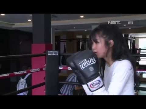 Nikita Willy dan Widi Vierratale Berlatih Bela Diri Bersama