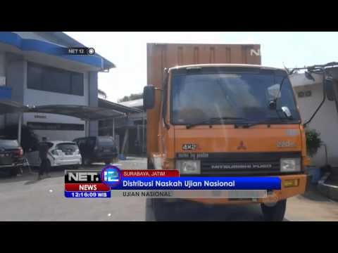 NET12 - Naskah UN Setingkat SMP di Jawa Timur Mulai Didistribusikan