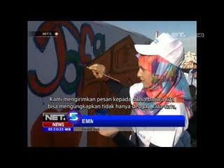 NET5 - Lukisan untuk ekspresikan perdamaian di Yordania