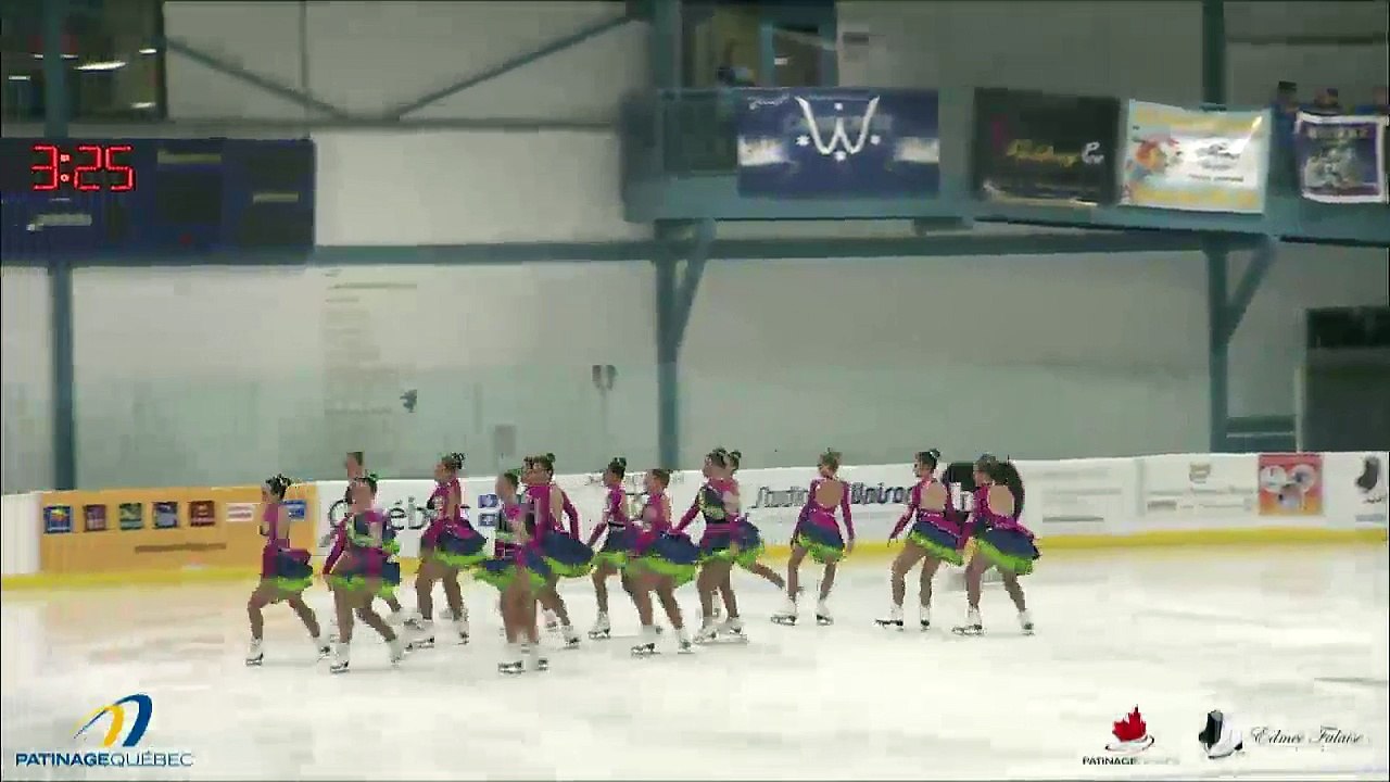 Championnats régionaux de patinage synchronisé...
