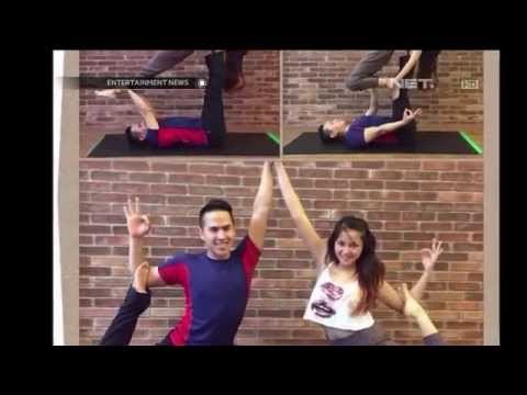 Marshanda Pilih Acroyoga untuk Tenangkan Pikirannya