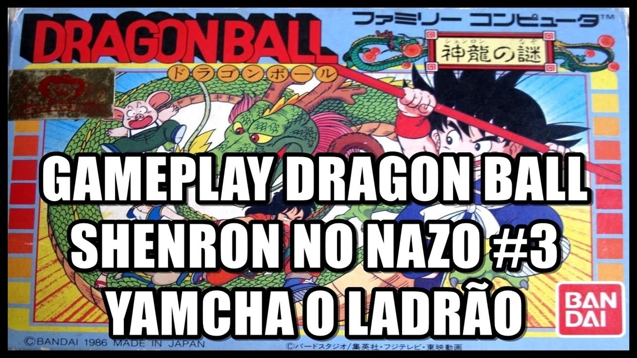 Gameplay - Dragon Ball Shenron no Nazo #3 (Yamcha o Ladrão)
