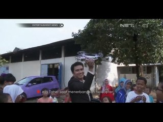 Aldi Taher hobi memainkan helikopter remote control