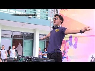 Deva Mahenra Tampil Sebagai DJ di Acara Color Run