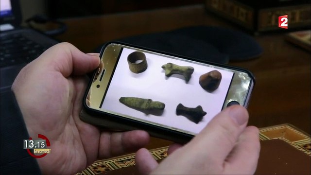 13h15 . Le pillage à grande échelle des antiquités syriennes